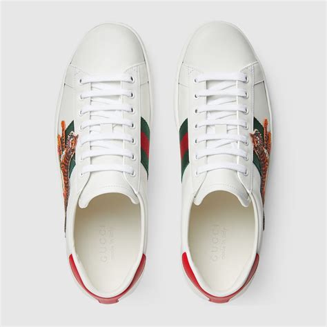 gucci heart sword sneaker|gucci ace tiger sneakers.